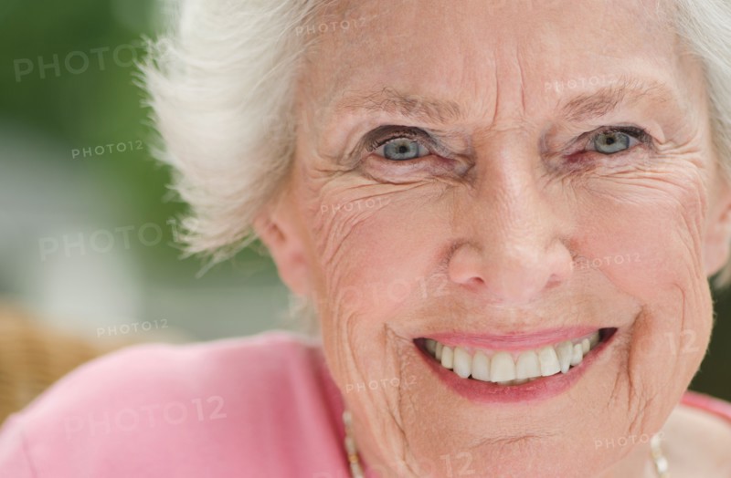 Portrait of senior woman.