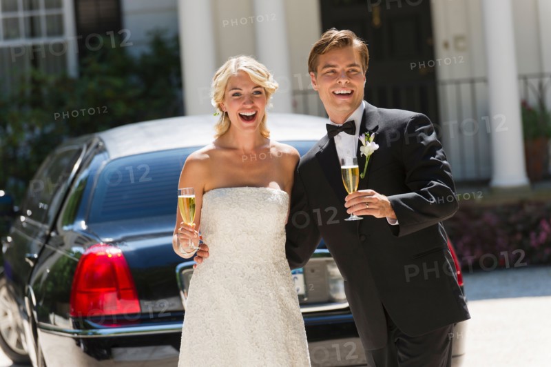 Portrait of married couple.