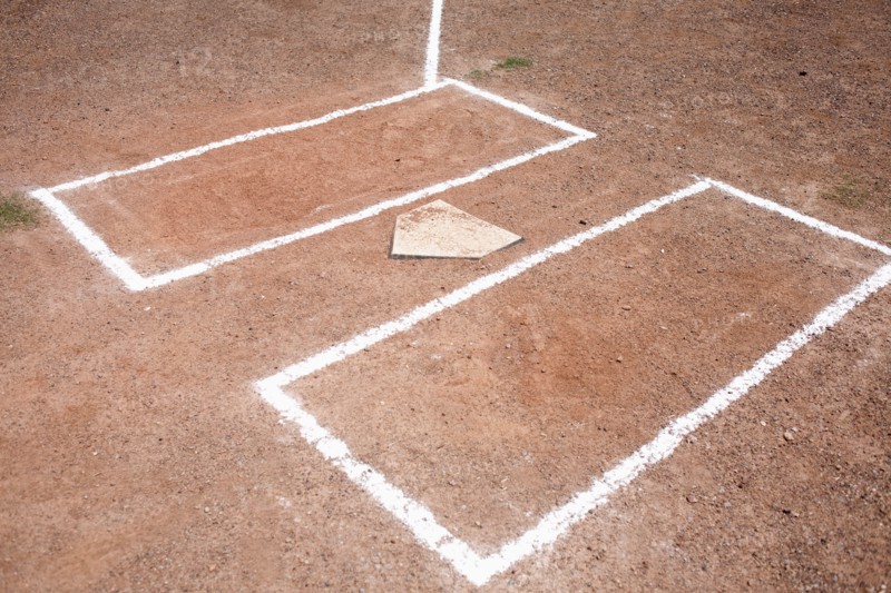 Baseball home plate. Photo: Winslow Productions