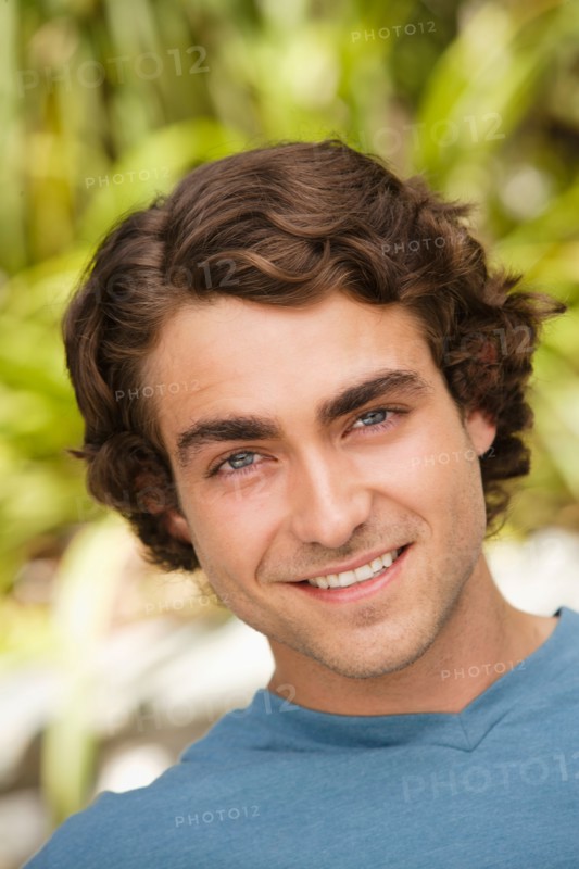 Portrait of young man. Photo : Rob Lewine
