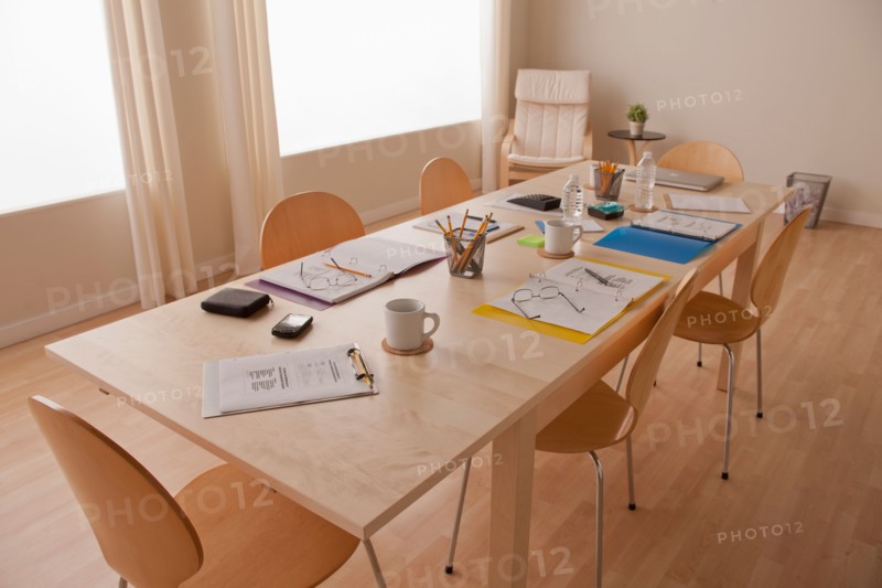 Empty board room. Photo: Rob Lewine