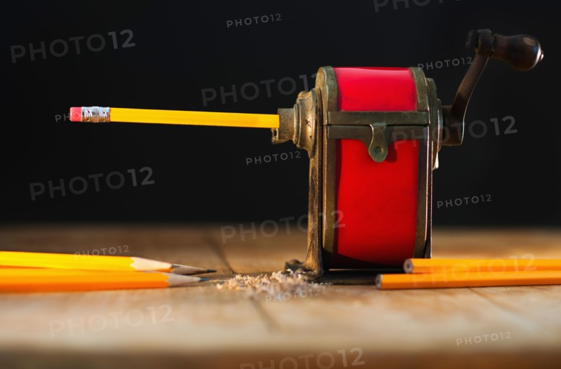Studio shot of pencil sharpener.