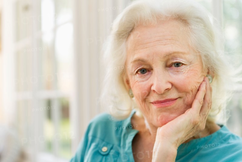 Portrait of senior woman.
