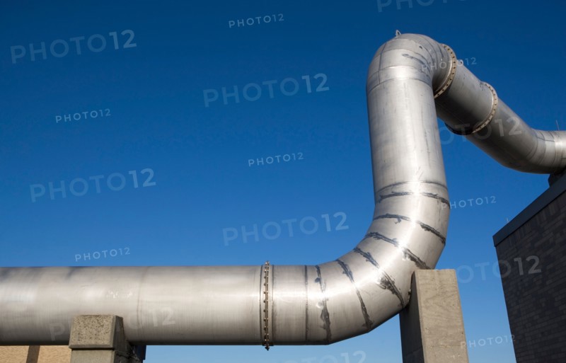 Pipes of water treatment plant. Photo: fotog