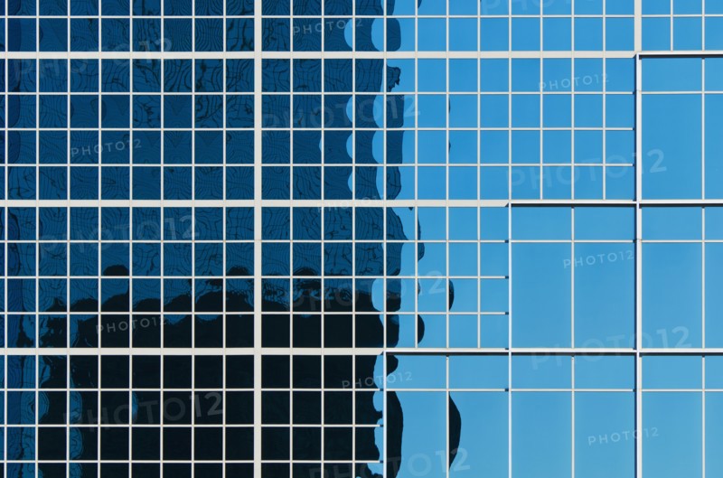USA, Georgia, Atlanta, Close-up view of glass building.