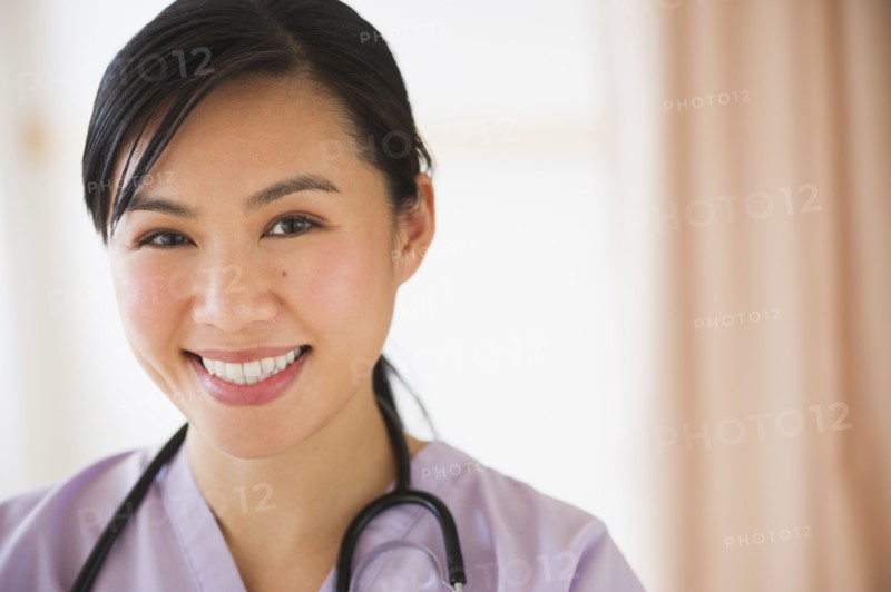 Portrait of female doctor.