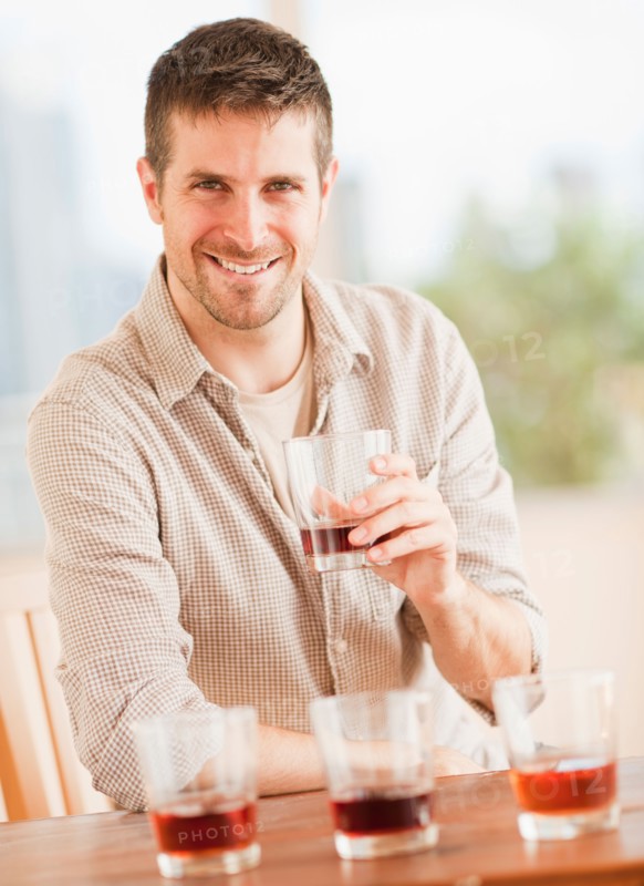 Man tasting whiskey. Photo: Daniel Grill