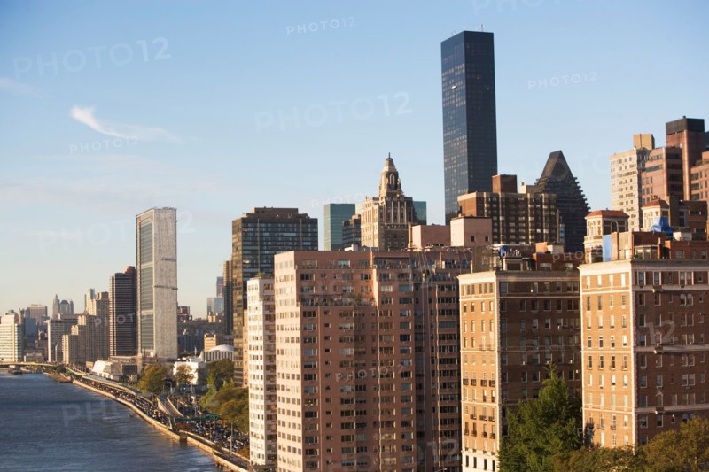 USA, New York City, Manhattan skyline. Photo : fotog