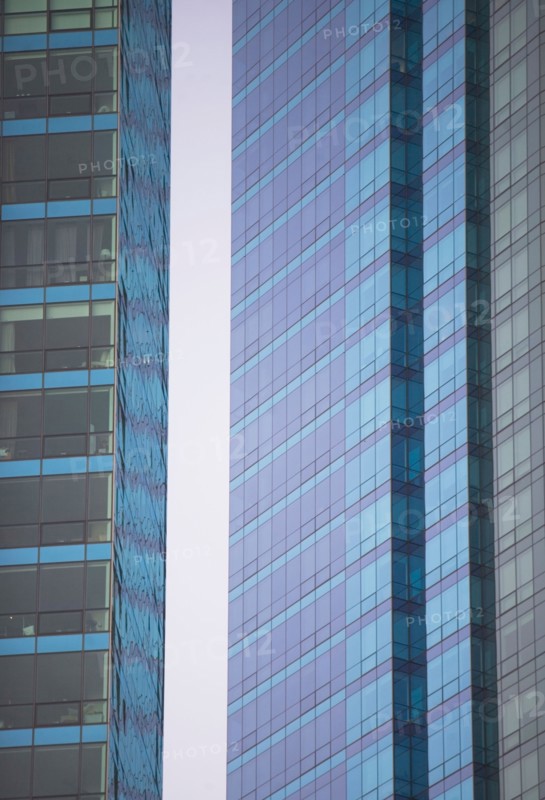 USA, New York City, Exterior of modern office buildings. Photo : fotog