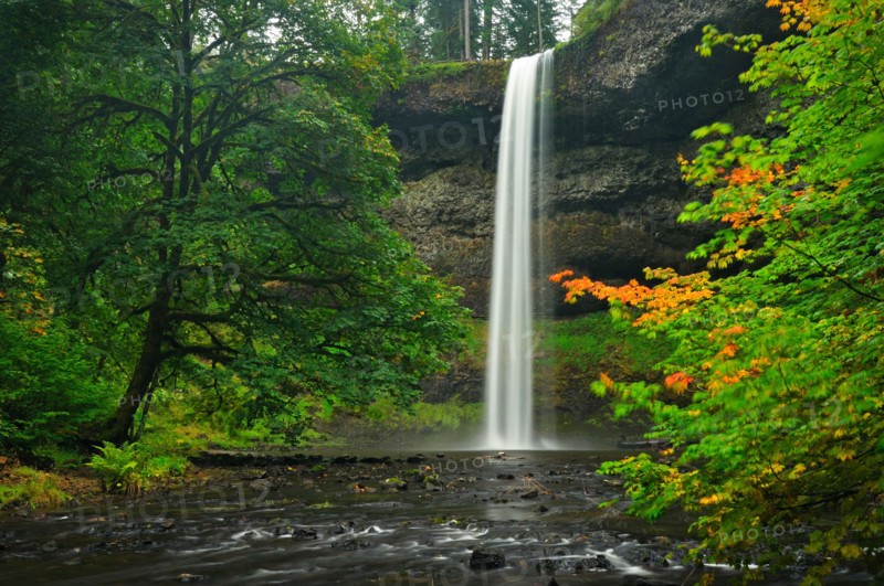 USA, Oregon, Marion County, South Falls. Photo : Gary Weathers