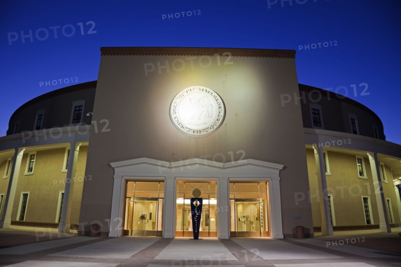 USA, New Mexico, Santa Fe, State Capitol Building. Photo : Henryk Sadura