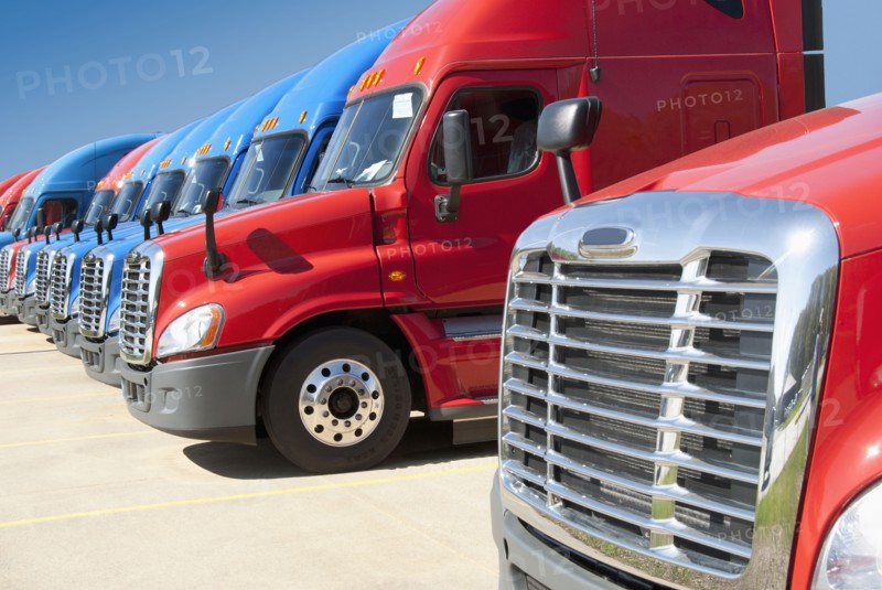 New semi trucks. Photo: DKAR Images