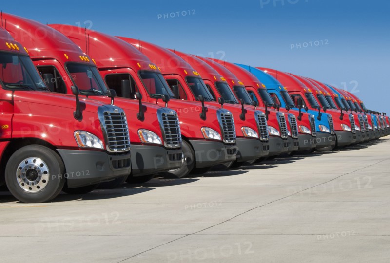 New semi trucks. Photo: DKAR Images