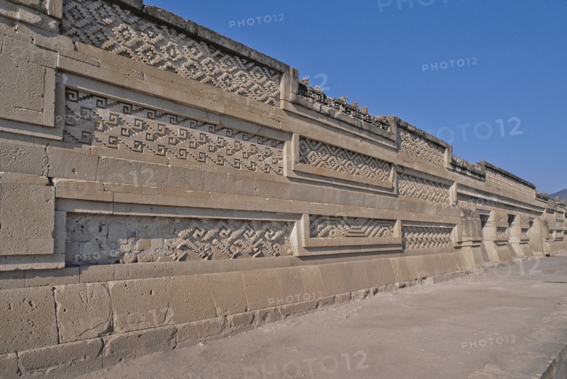 Mexico, Oaxaca, Oaxaca, Mitla, religious pre-Columbian archaeological site, built 900 BC by the Zapotecs . Photo : DKAR Images