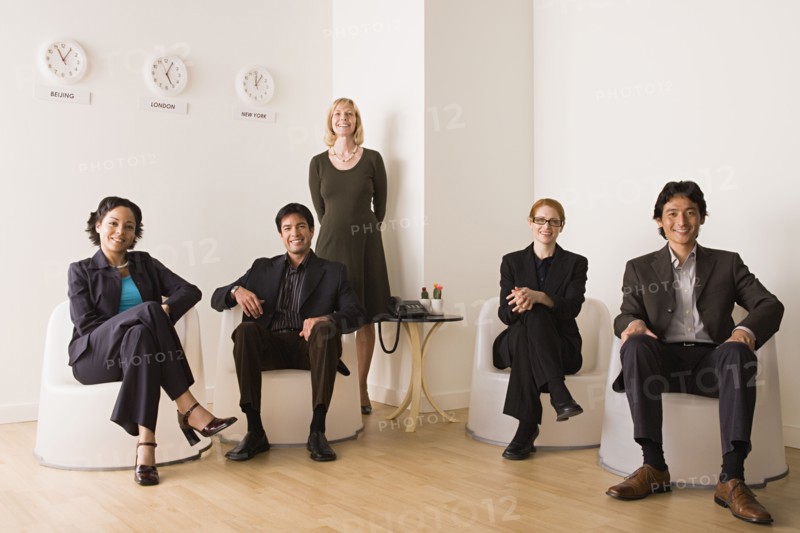 Portrait of business people. Photo : Rob Lewine