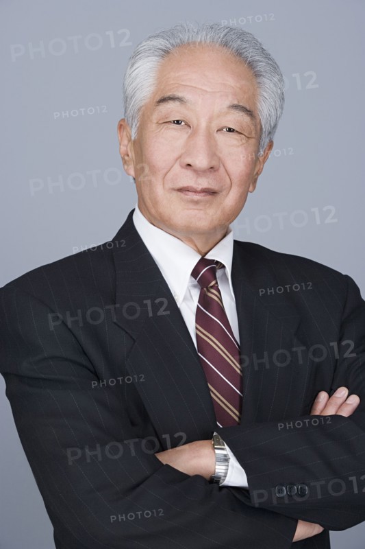 Portrait of senior businessman. Photo: Rob Lewine