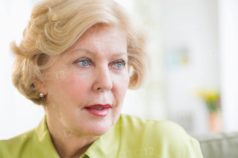 Portrait of smiling senior woman.