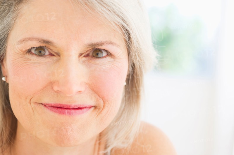 Portrait of smiling senior woman.