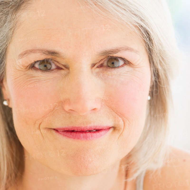 Portrait of smiling senior woman.