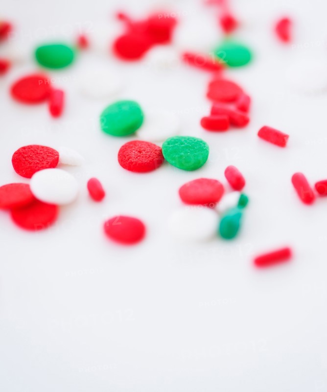 Studio Shot of sprinkles. Photo : Daniel Grill