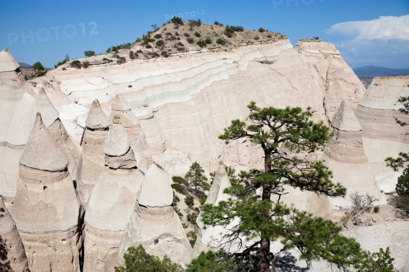 USA, New Mexico, Kasha-Katuwe Tent Rocks National Monument. Photo : Henryk Sadura