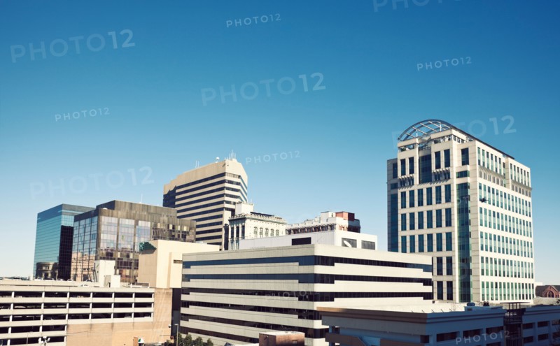 USA, South Carolina, Columbia, Office Blocks. Photo : Henryk Sadura