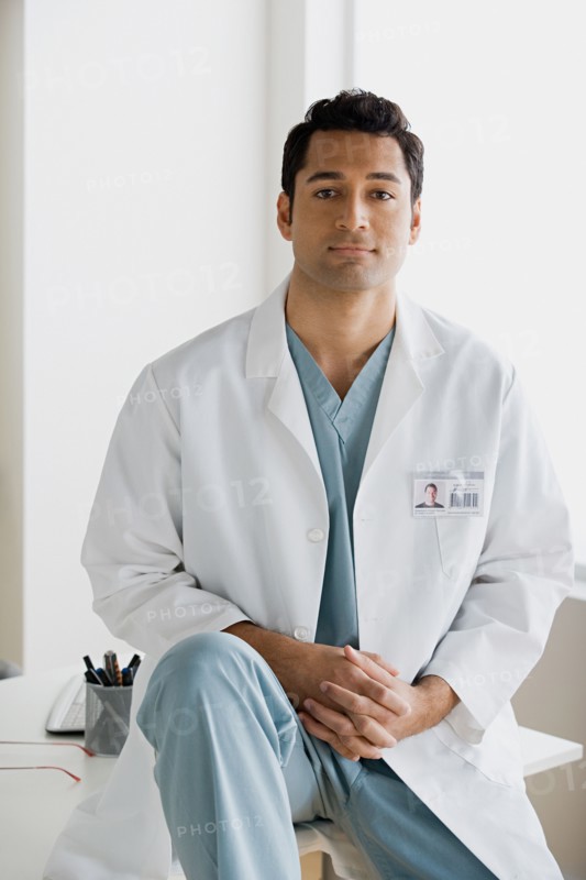 Portrait of male doctor. Photo : Rob Lewine