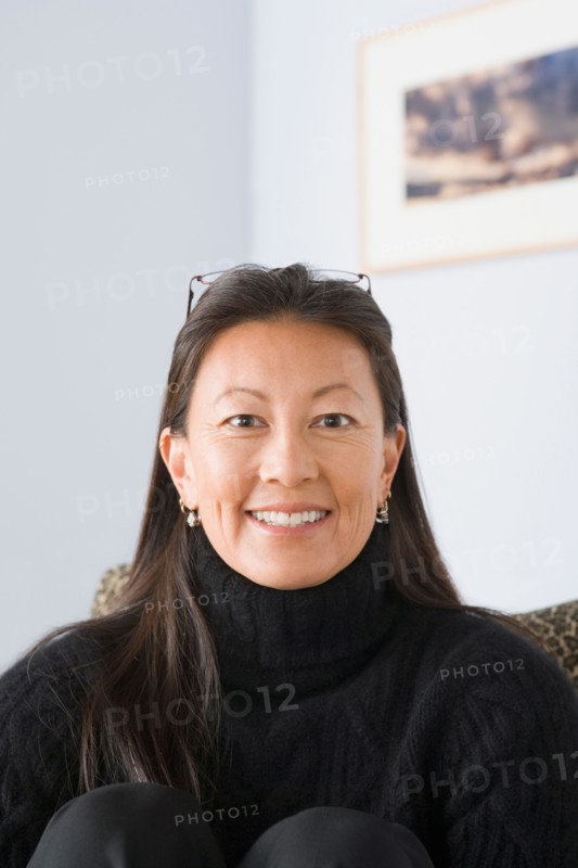 Portrait of smiling mature woman. Photo : Rob Lewine