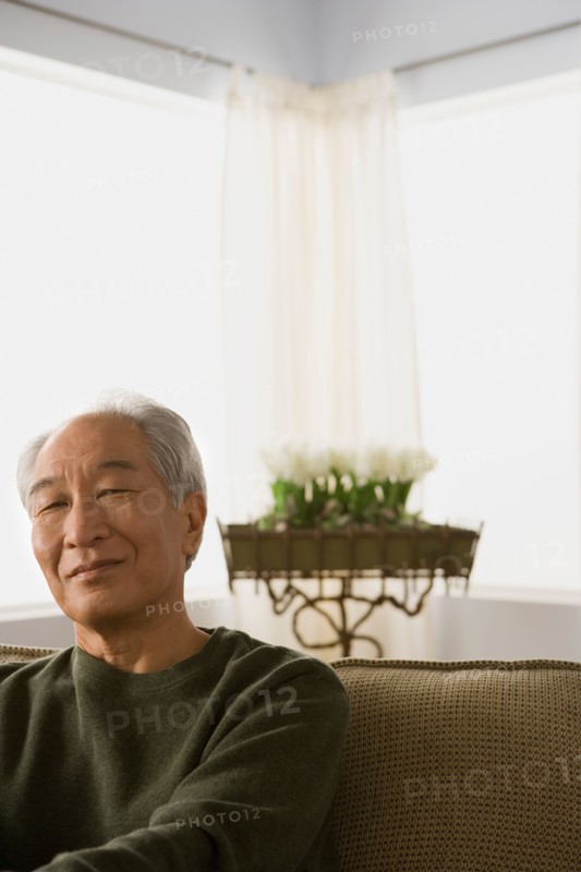 Portrait of retired man. Photo : Rob Lewine