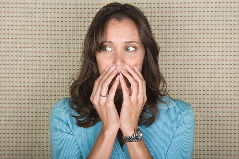 Portrait of surprised woman. Photo : Rob Lewine