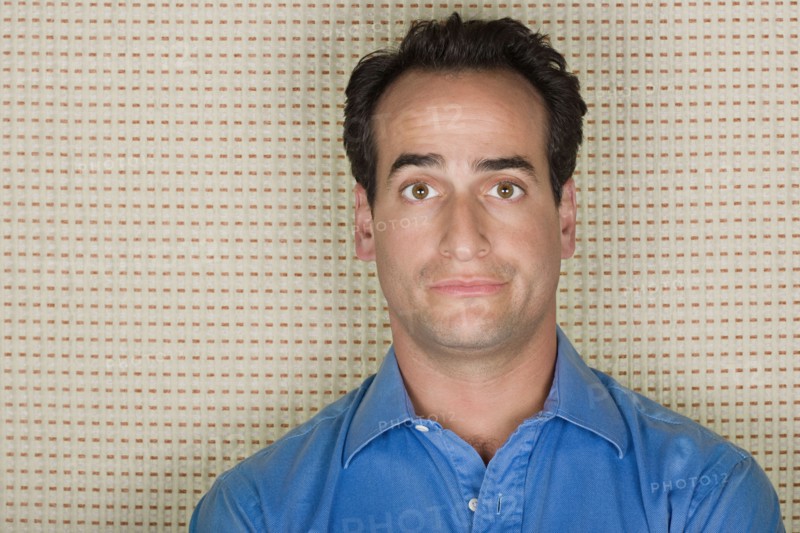 Studio portrait of mid adult man. Photo : Rob Lewine