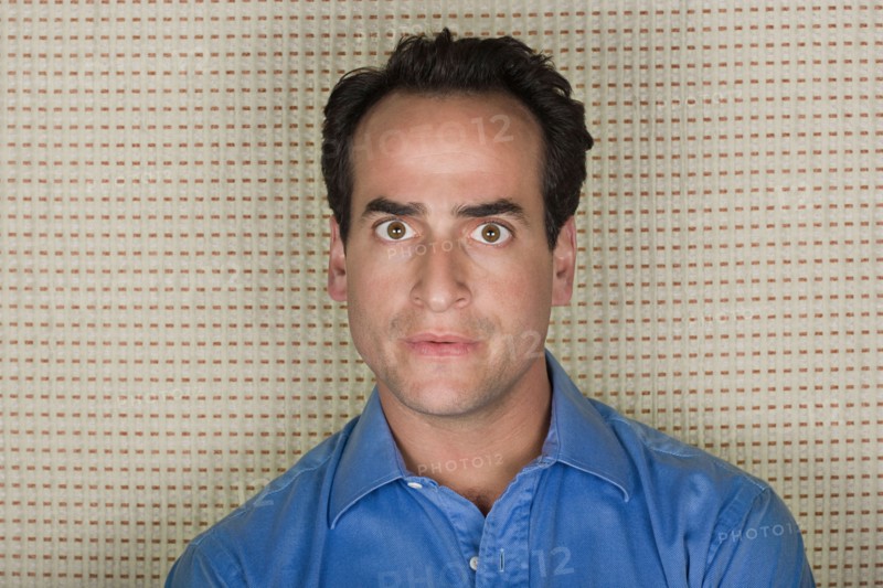 Studio portrait of mid adult man. Photo : Rob Lewine