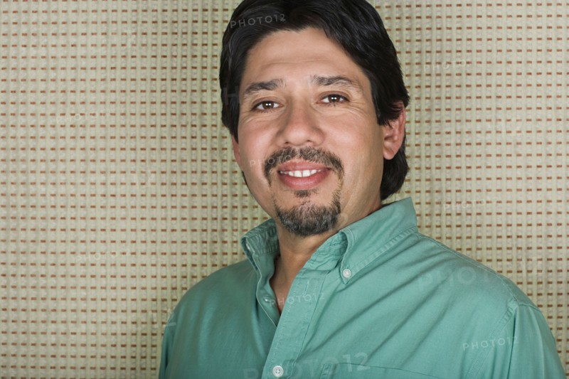 Studio portrait of mature man. Photo : Rob Lewine