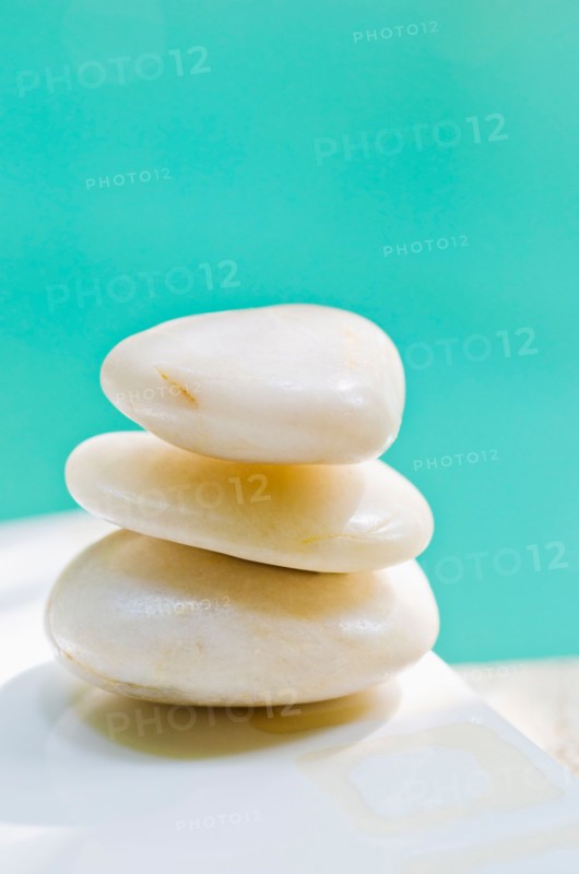 Spa pebbles.