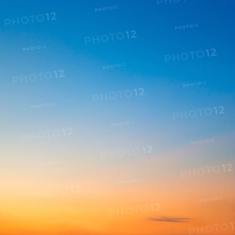 Sunset sky.