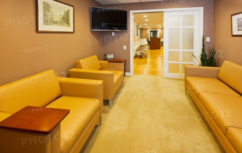 Empty waiting room.