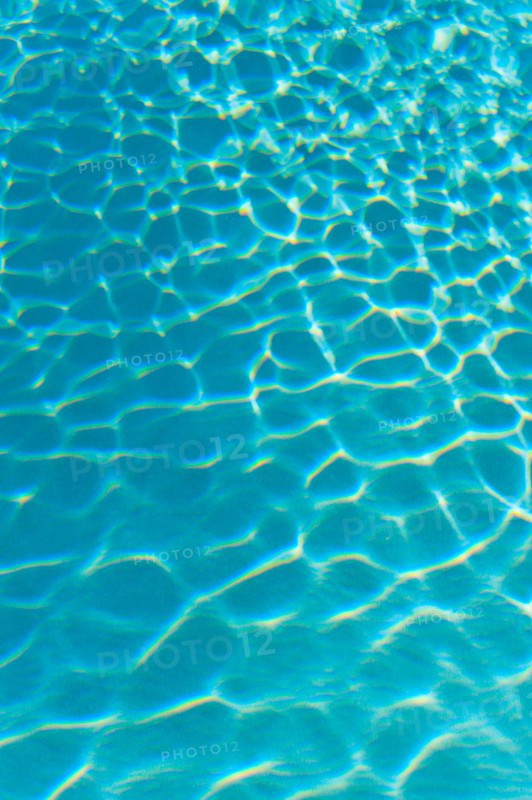 Blue water.
