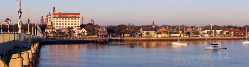 USA, Florida, St. Augustine. Panoramic view of Saint Augustine. Photo : Henryk Sadura