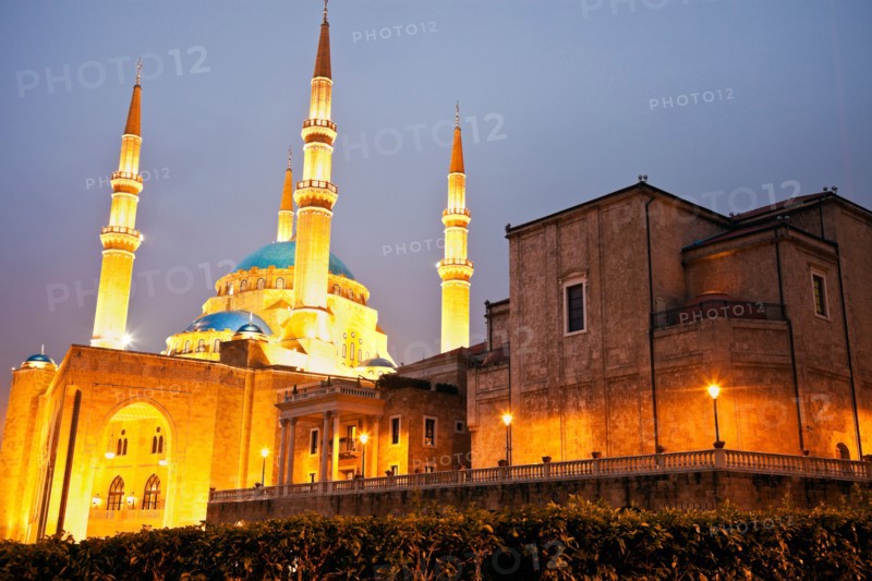 Lebanon, Beirut. Place d'Etoile, Mohammad al Amin Mosque. Photo : Henryk Sadura