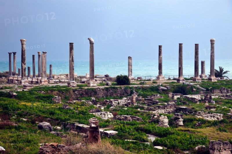 Lebanon, Tyre. Al Mina ruins. Photo : Henryk Sadura