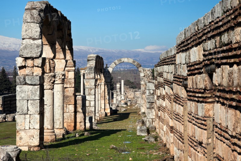 Lebanon, Anjar. Ancient ruins. Photo : Henryk Sadura