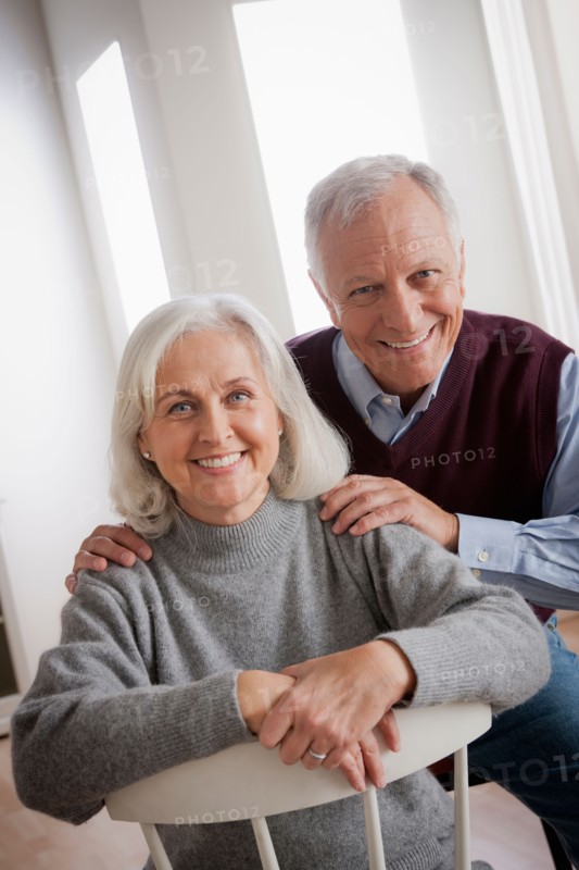 Portrait of smiling senior couple. Photo : Rob Lewine