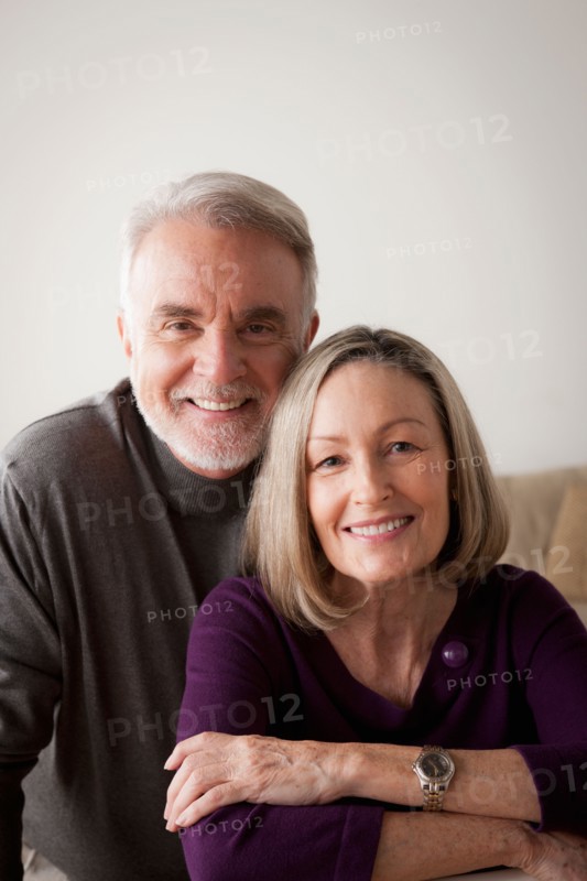 Portrait of smiling senior couple. Photo : Rob Lewine