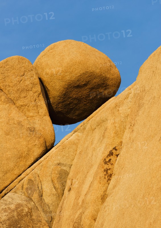 USA, California, Joshua Tree National Park, Rock formations.