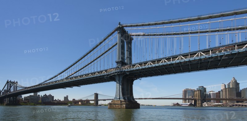 USA, New York state, New York City, Brooklyn Bridge.