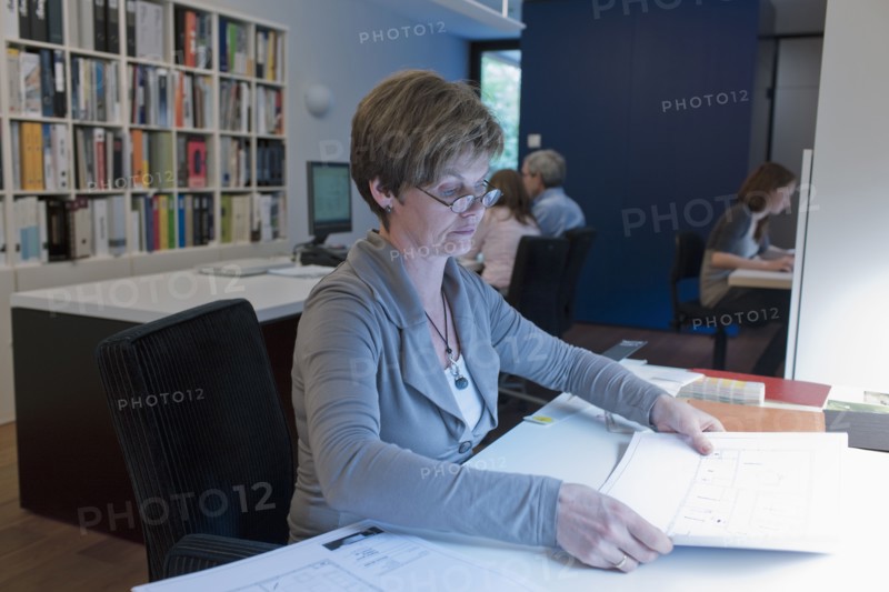 Employees of design agency at work. 
Photo: Jan Scherders