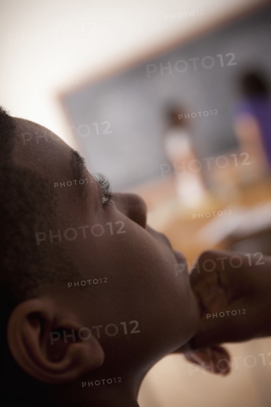 Teenagers (14-15,16-17) at school. 
Photo : Rob Lewine