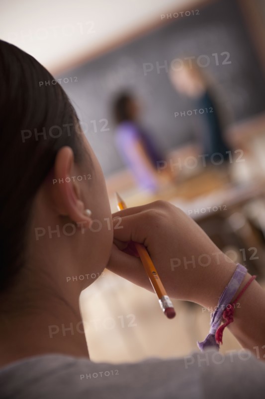 Teenagers (14-15,16-17) at school. 
Photo : Rob Lewine