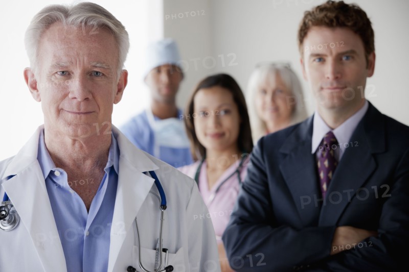 Five doctors. 
Photo : Rob Lewine