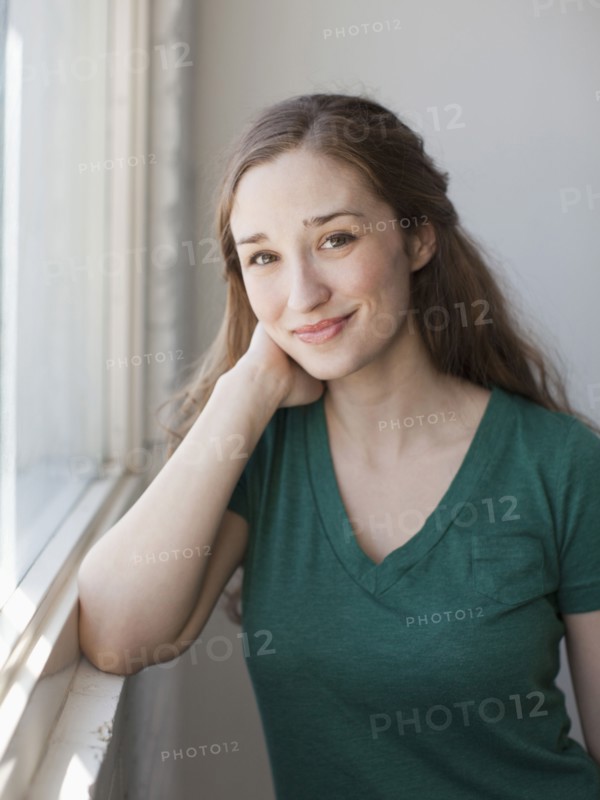 Portrait of young attractive woman. 
Photo: Jessica Peterson